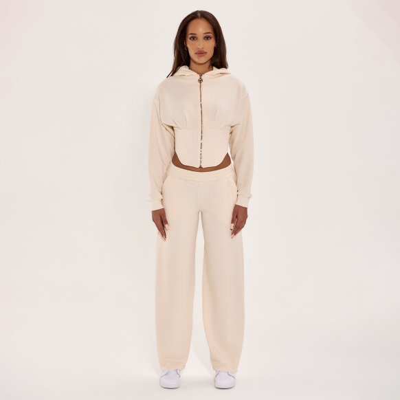 Ensemble hoodie Avorio